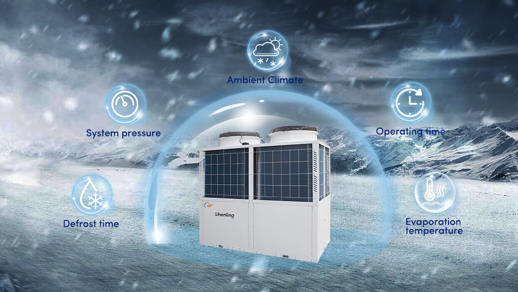 Commercial heat pump cold climate