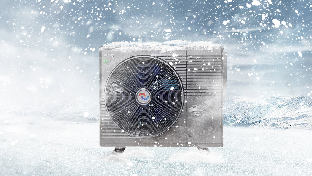 Cold climate Shenling heat pump