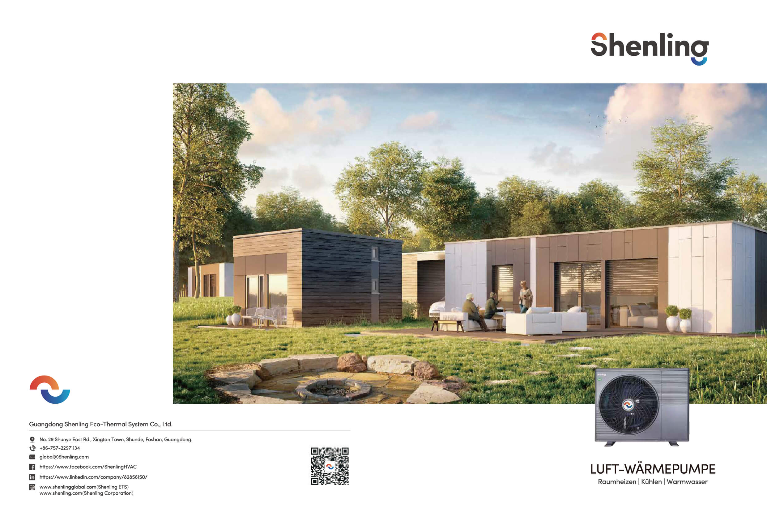 German Air source heat pump catalog