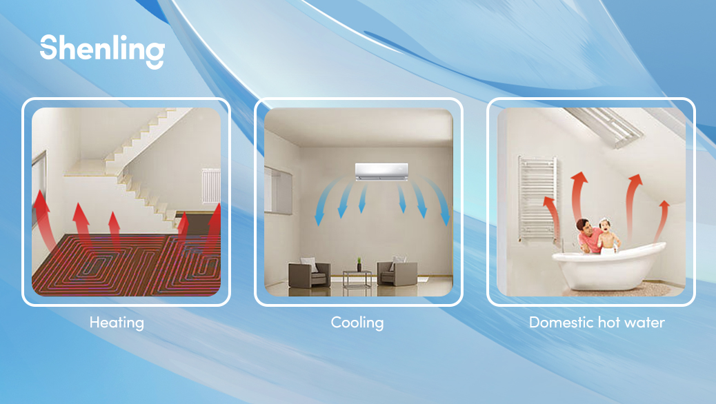 Shenling heat pump case in hospital