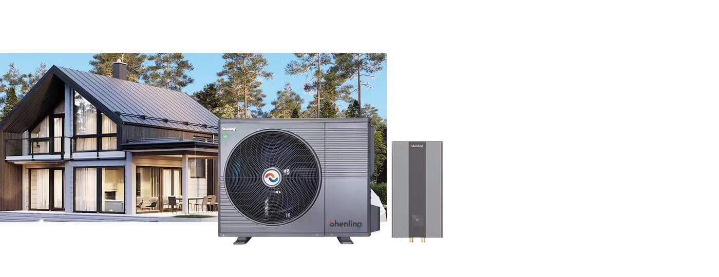 air source heat pump installation picture