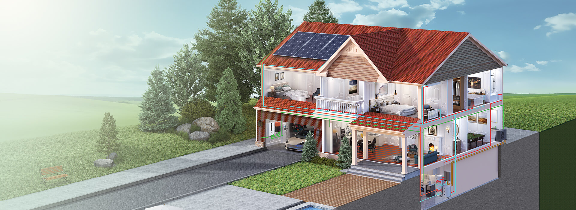 Shenling Smart Eco heating Heat pump energy system